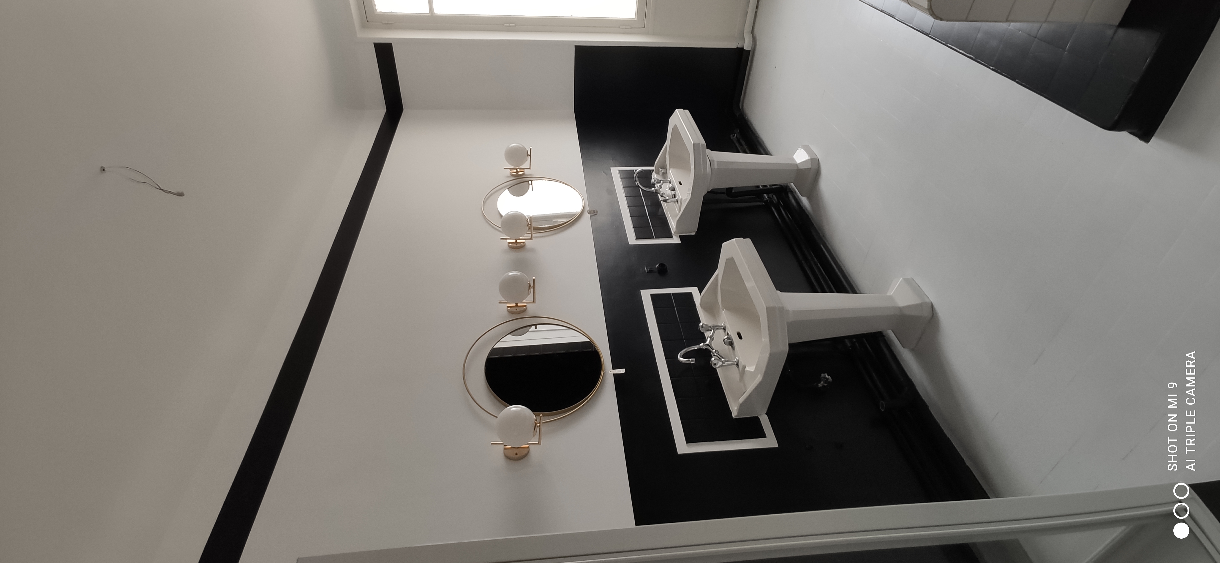 Travail salle de bain