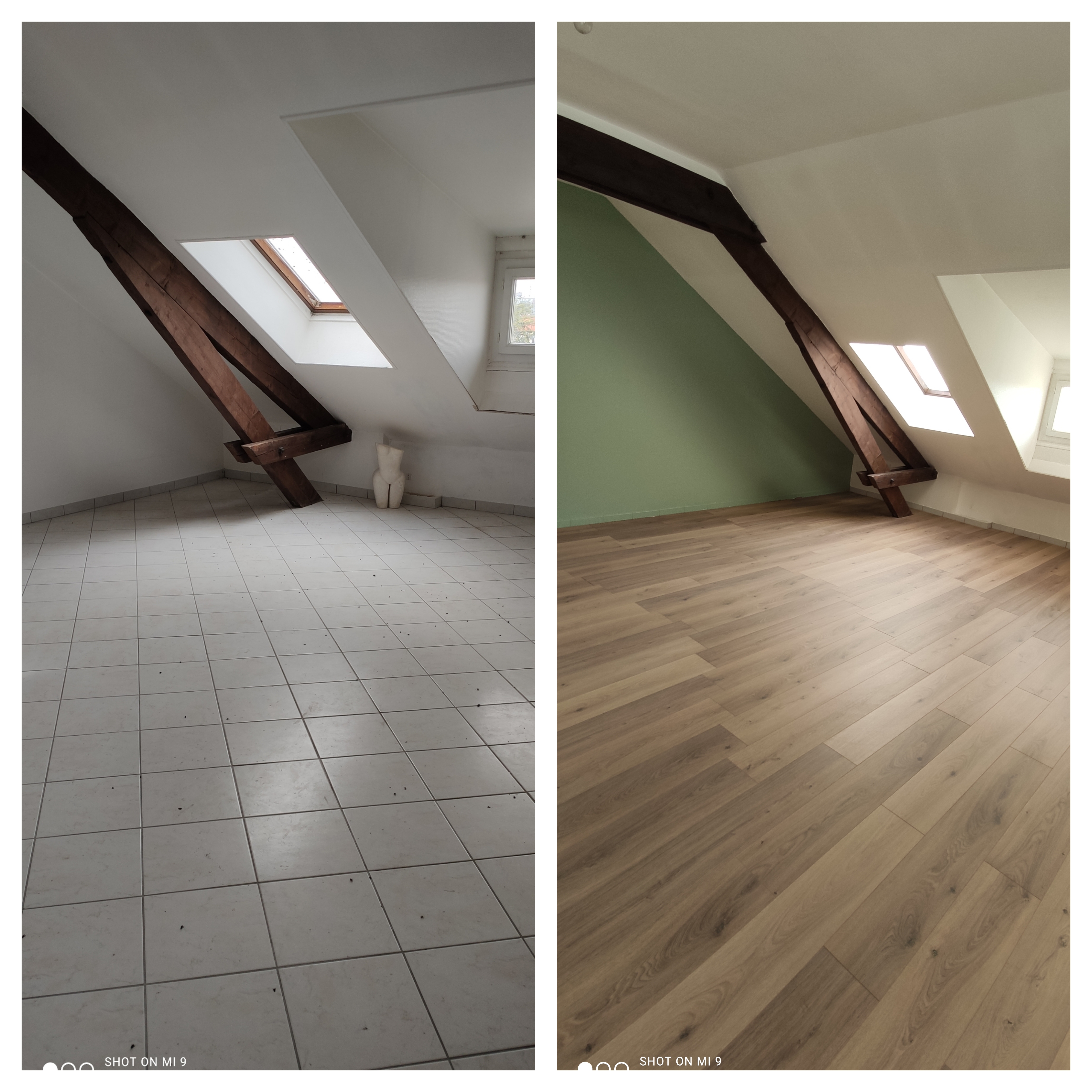 Travail parquet