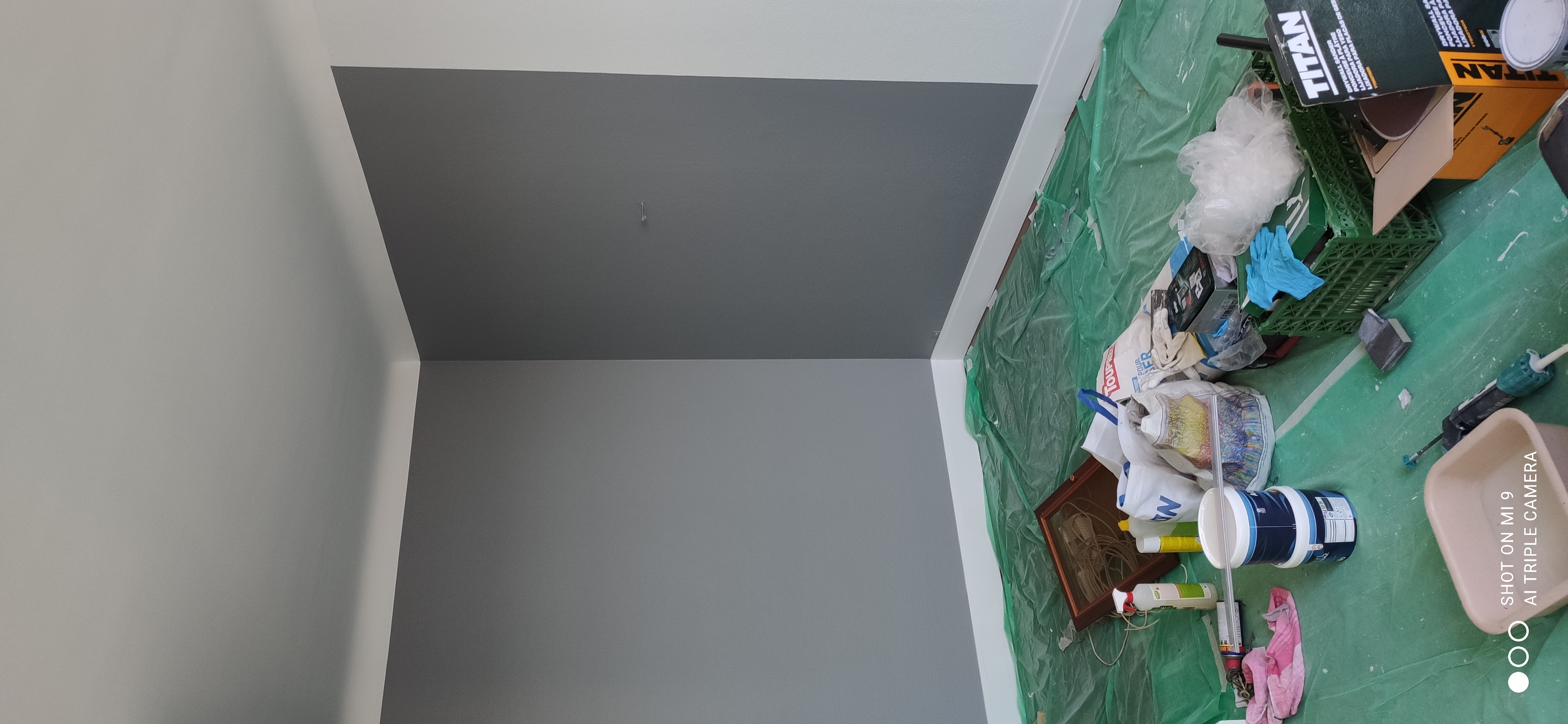 Travail peinture